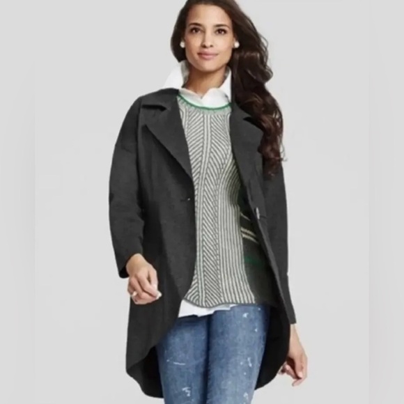 NWOT CAbi Women’s Ponte Knit Lisbon Topper Oversized Jacket Style Coat Size M - Picture 2 of 15